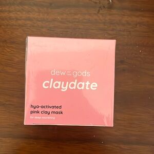 Dew of the Gods Claydate pink clay mask
